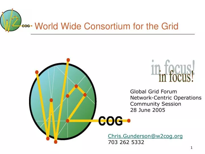 world wide consortium for the grid
