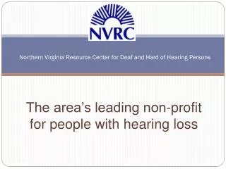 Northern Virginia Resource Center for Deaf and Hard of Hearing Persons