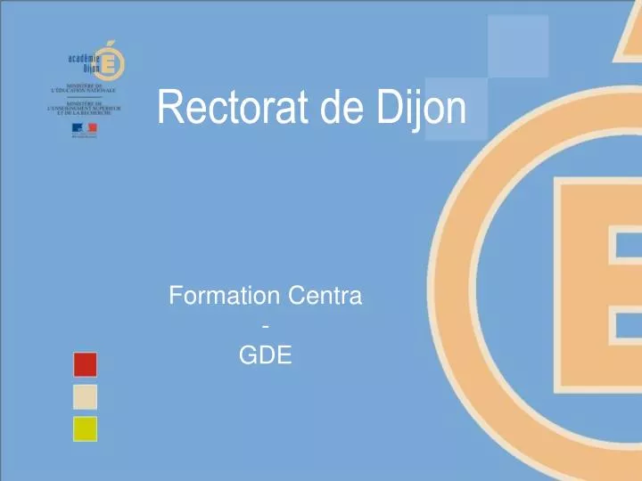 formation centra gde