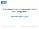 Exploring Data Integration for Mouse Models of Human Disease: Centralized vs Distributed Solutions - slide 1