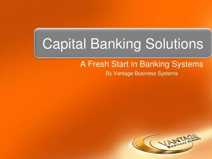 capital banking solutions