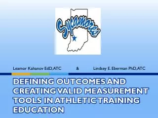 Defining Outcomes and Creating Valid Measurement Tools in Athletic Training Education