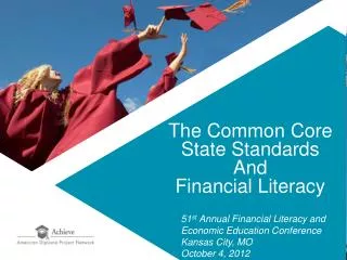 The Common Core State Standards And Financial Literacy