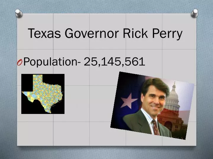 texas governor rick perry