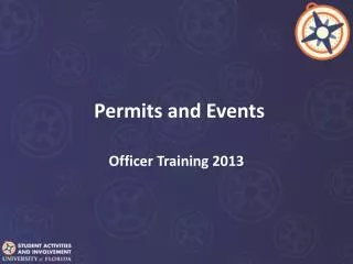 Permits and Events