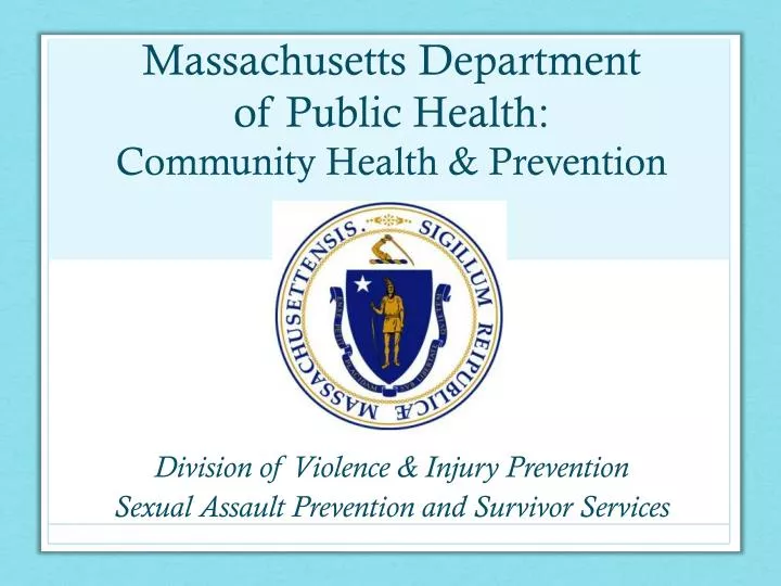 massachusetts department of public health community health prevention