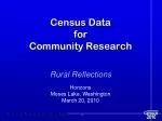 Census Data for Community Research - slide 1