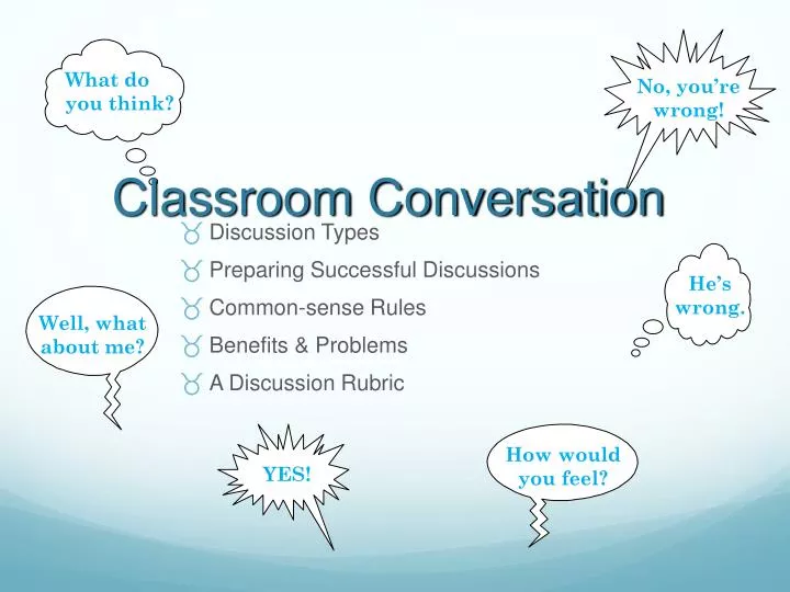 classroom conversation