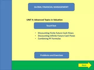 GLOBAL FINANCIAL MANAGEMENT