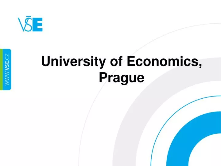 university of economics prague