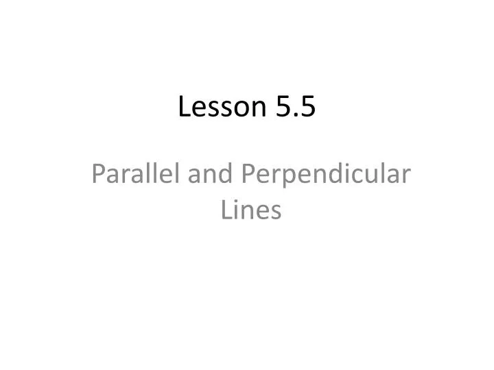lesson 5 5