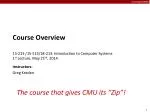 Carnegie Mellon - slide 1