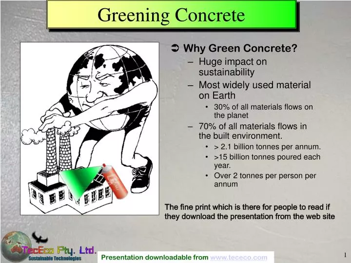 greening concrete