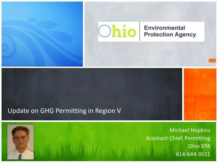 update on ghg permitting in region v