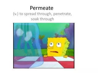 permeate