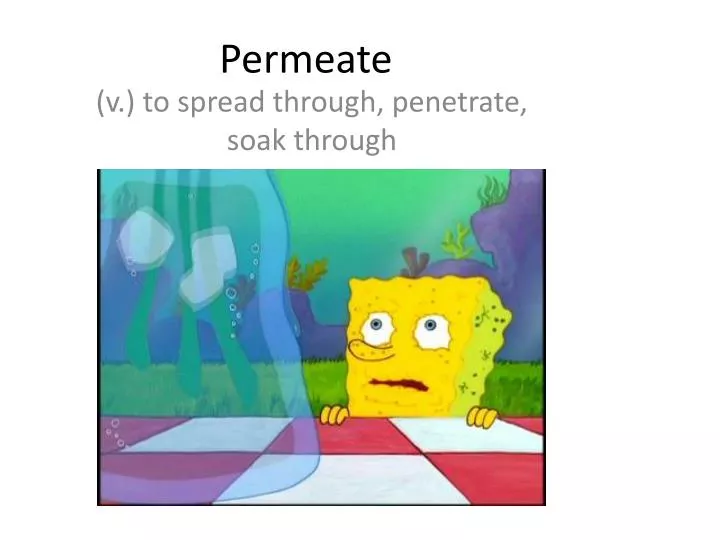 permeate