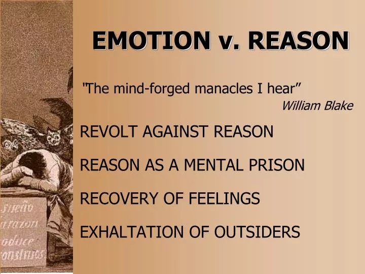 emotion v reason