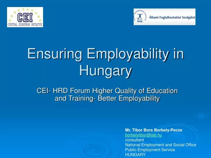 ensuring employability in hungary