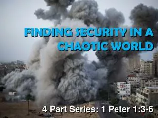 Finding Security in a Chaotic World