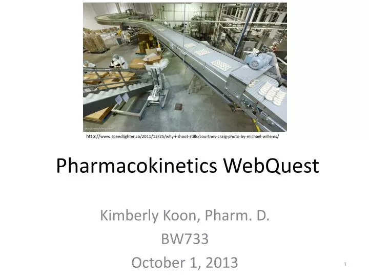 pharmacokinetics webquest