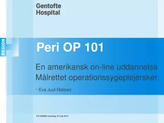 peri op 101