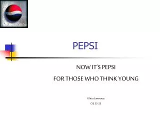 PEPSI