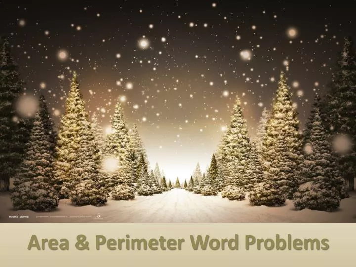 area perimeter word problems