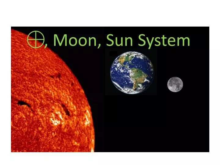 moon sun system