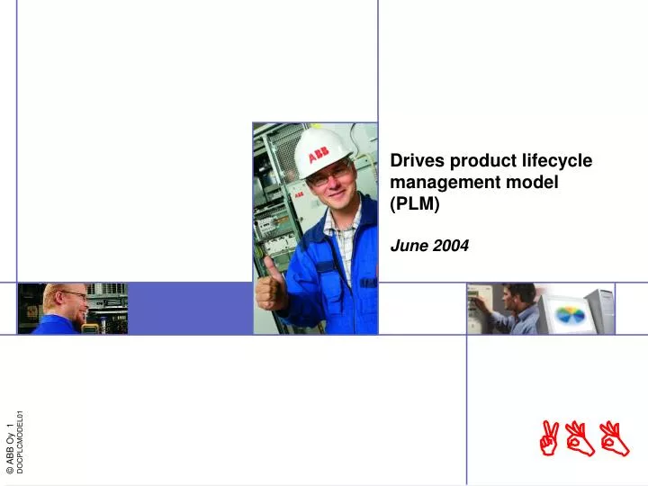 drives product lifecycle management model plm june 2004