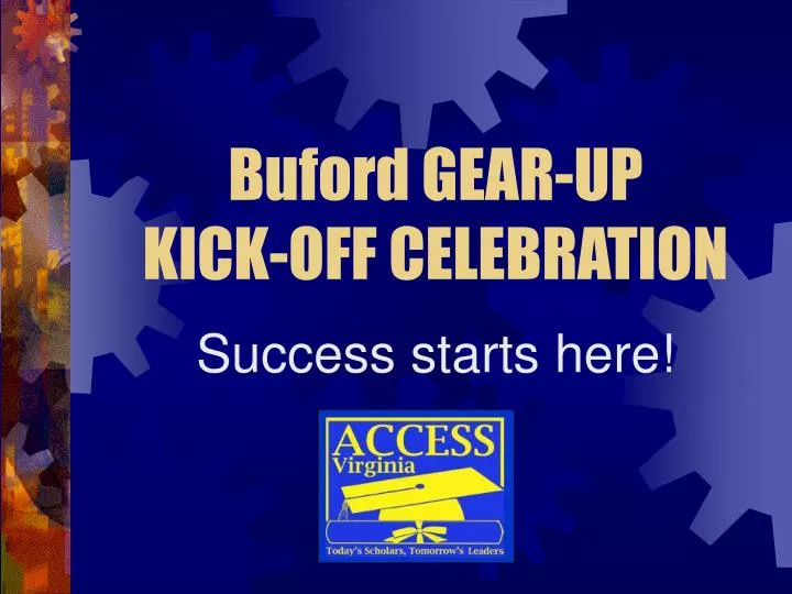 buford gear up kick off celebration