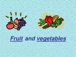 Fruit - slide 1