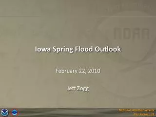 Iowa Spring Flood Outlook