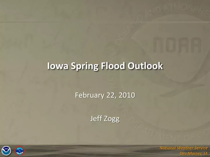 iowa spring flood outlook