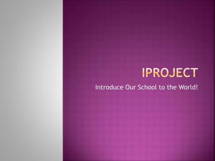 iproject