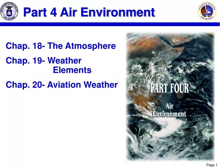 part 4 air environment
