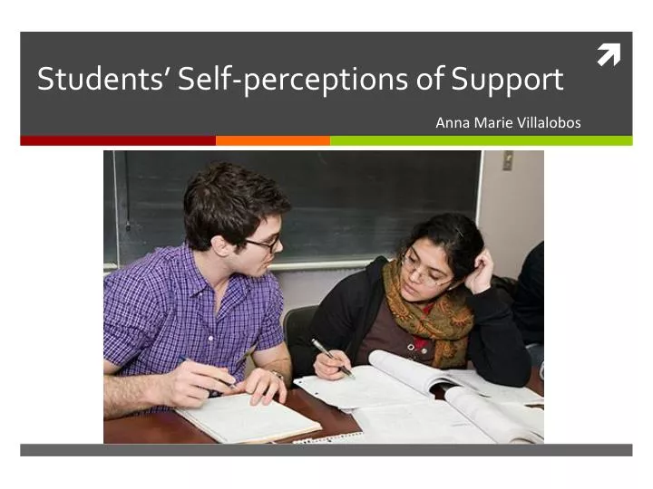 students self perceptions of support