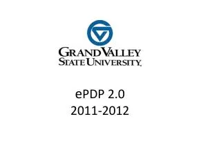 e PDP 2.0 2011-2012