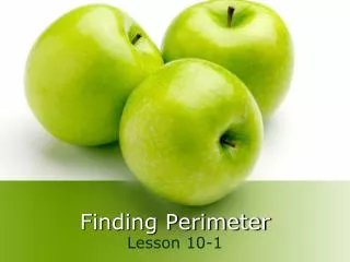 finding perimeter