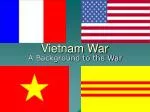 Vietnam War - slide 1