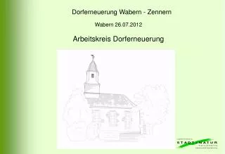 Dorferneuerung Wabern - Zennern