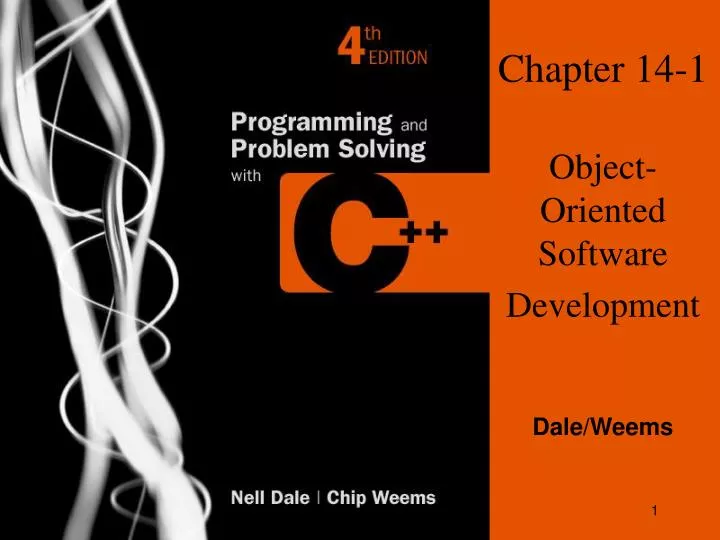 chapter 14 1 object oriented software development