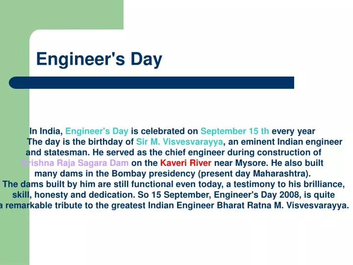 engineer s day