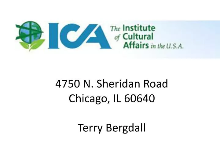 4750 n sheridan road chicago il 60640 terry bergdall