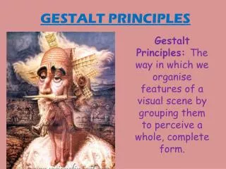 GESTALT PRINCIPLES