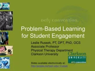 Problem-Based Learning for Student Engagement