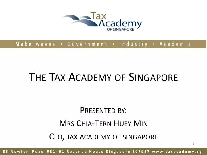 the tax academy of singapore