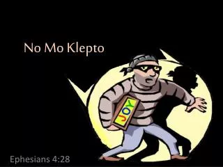 No Mo Klepto