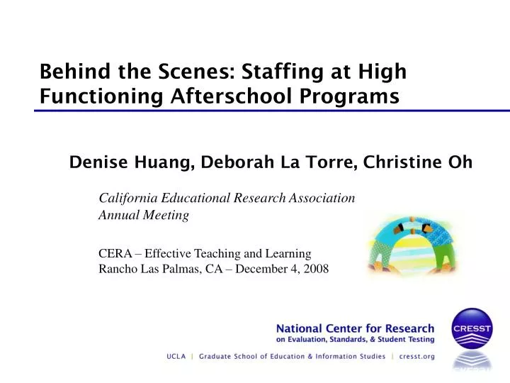 behind the scenes staffing at high functioning afterschool programs