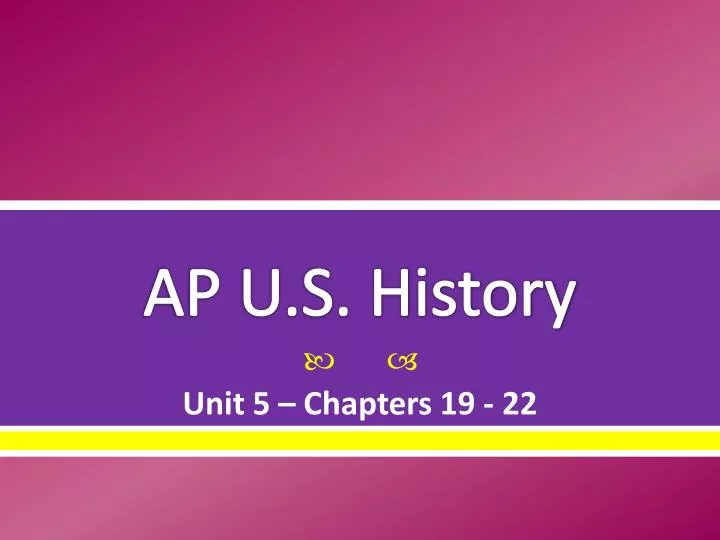 ap u s history