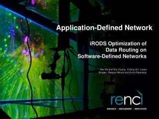 Application-Defined Network